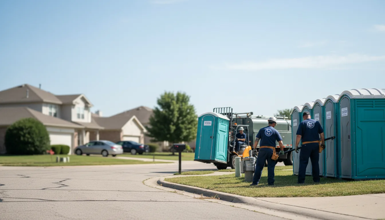 Porta Potty Rental in Summerfield, OH near me